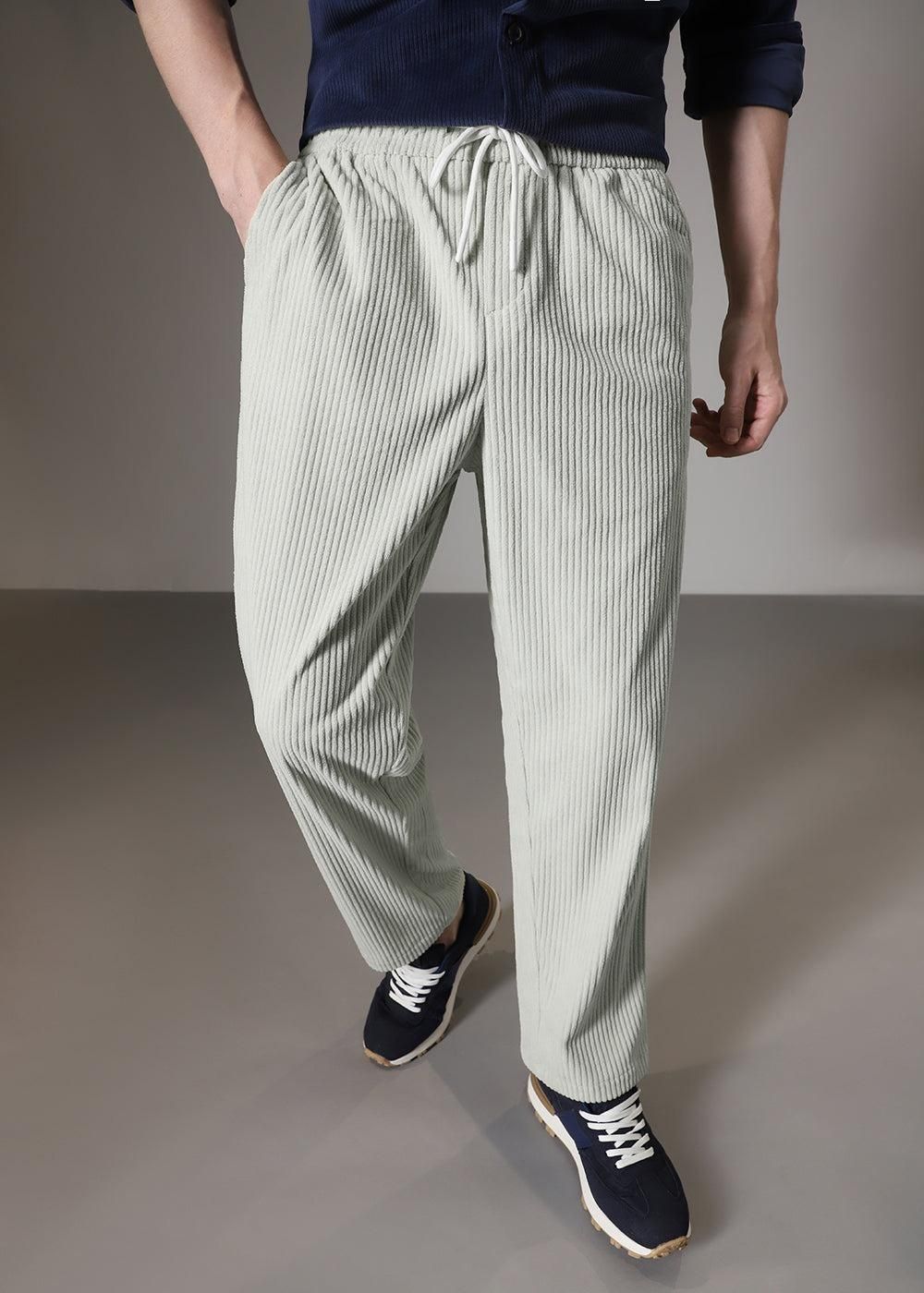 2-Pack Stylish Corduroy Pants for Men