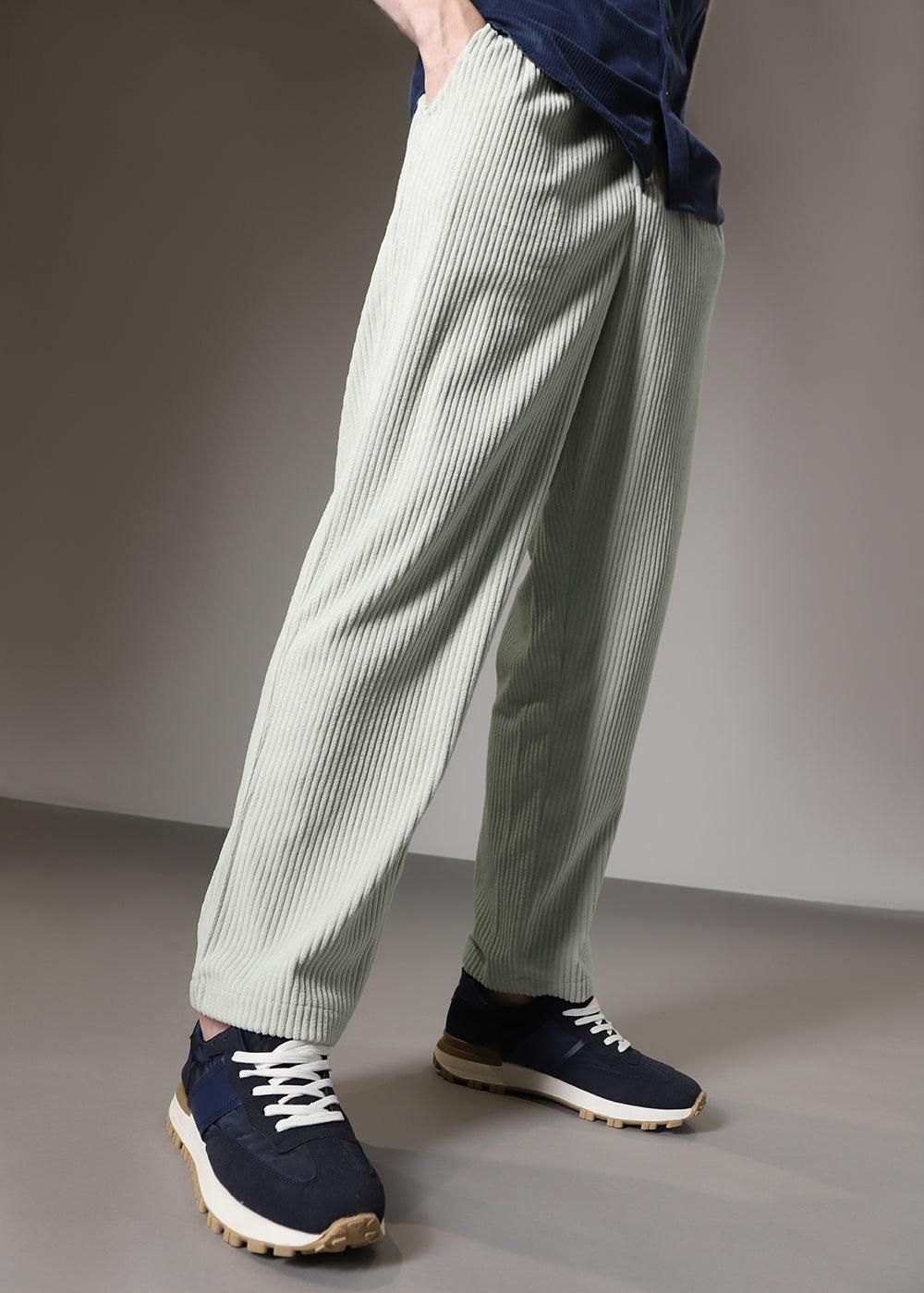 2-Pack Stylish Corduroy Pants for Men