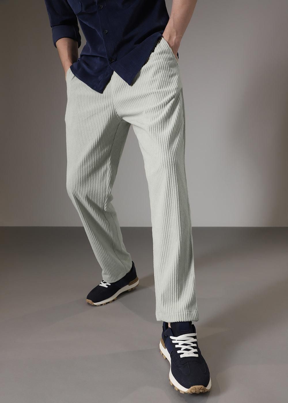 2-Pack Stylish Corduroy Pants for Men